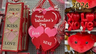 2024 Valentine decorations at Dollarama walkthrough dollarama canada 2024 valentine storetour [upl. by Eudora]