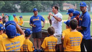 2018 Mike Sweeneys Catholic Baseball Camp [upl. by Kallman979]