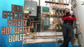 High Efficiency Boiler Installation and Explanation [upl. by Hudson]