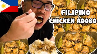 FILIPINO CHICKEN ADOBO Recipe [upl. by Mansur]