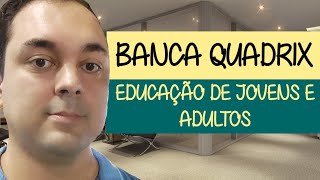 SEEDF  processo seletivo 2021  EDUCAÇÃO DE JOVENS E ADULTOS EJA  QUESTÕES DA BANCA QUADRIX [upl. by Adnyleb]