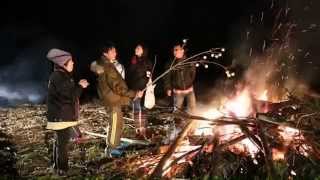 群馬県藤岡市 どんど焼きの日：2015 111 [upl. by Beacham36]