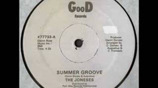 The Joneses  Summer Groove [upl. by Llennyl]