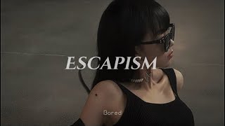 Escapism  RAYE 🖤❤️  Sped Up 🖤 music spedup escapism [upl. by Euqinitram]