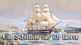 Ein Schifflein sah ich fahren German navy songEnglish translation [upl. by Ellierim]