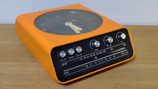 Europhon H30  Vintage Clock Radio by Adriano Rampoldi [upl. by Knick]