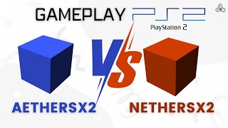 Aether SX2 vs Nether SX2 Gameplay  Emulator PS2 Terbaru Ringan [upl. by Denna]