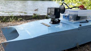 3D Printed Drone Boat With PixHawk Flavored Sprinkles On Top [upl. by Trotter]