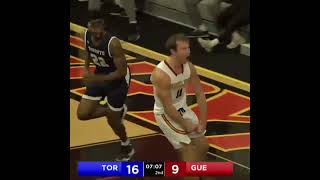 BIG DUNK for Guelphs Jack Tunstill  University Basketball  CBCSports [upl. by Yvonne]