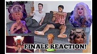 RU PAULS DRAG RACE FINAL LIPSYNC  YVIE VS BROOKYLN REACTION [upl. by Craggie221]