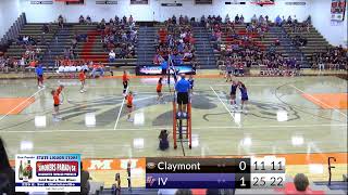 2024 JV Volleyball Claymont vs IV [upl. by Eihctir]