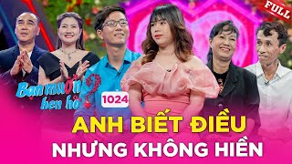 Bạn Muốn Hẹn Hò 1024  Chàng trai biết 4 thứ tiếng khẳng định mình không hề hiền như mọi người thấy [upl. by Garretson]