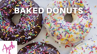 Baked Donuts  Cooking With Ayeh [upl. by Teddman]