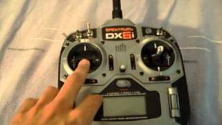 HOW TO BIND YOUR SPEKTRUM DX6i TRANSMITTEREasy to understand [upl. by Talia]