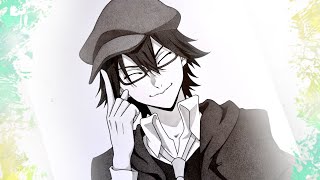 How to draw Ranpo Edogawa  Bungo Stray Dogs  Step by step Tutorial [upl. by Richia382]