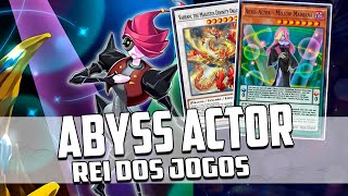 Rei dos Jogos ABYSS ACTOR ainda sobrevive  YuGiOh Duel Links [upl. by Aleta835]