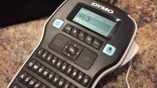 Dymo labelmanager 160 [upl. by Aldos]