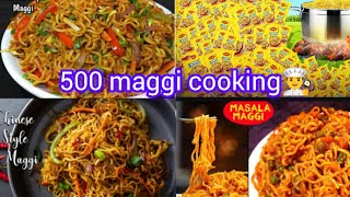 insane 500 maggi and 100 kg pasta cooking and Eating Challenge😲Hungry birdspasta magrony challenge [upl. by Ashraf883]