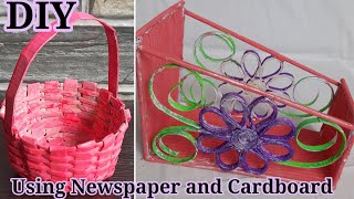 TOP 3 Storage Basket  Newspaper Multipurpose Basket [upl. by Idnib]