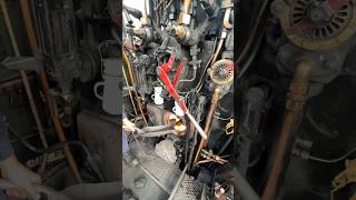 FIREMAN SHOVELS COAL 🔥 On the footplate of GWR 6400 Class Pannier Tank locomotive [upl. by Arihsan]