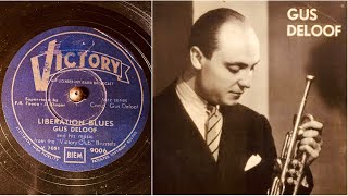 Gus Deloof  Liberation Blues  78 rpm  Victory 9006  1944 [upl. by Marih]