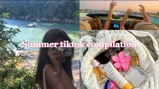 SUMMER TIKTOK COMPILATION ☀️🌴 [upl. by Bertine]