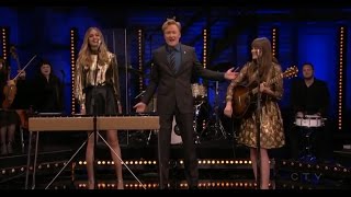 First Aid Kit  Stay Gold on Conan 2014 [upl. by Legra]