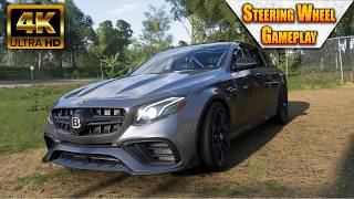 MERCEDES AMG E 63 S BRABUS  FORZA HORIZON 5  LOGITECH G29 GAMEPLAY [upl. by Hertberg21]