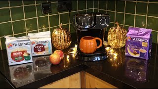 How to Use a Tassimo Coffee Machine EASY [upl. by Asilef]