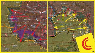 Conflit Ukraine 270824 ralentissement de loff UKR sur Kursk  progression constante RUS à lest [upl. by Ellerrehs]