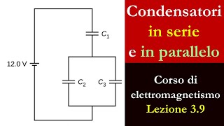 Condensatori in serie e in parallelo [upl. by Ruthy]