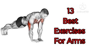 13 Best Exercises For Arms l Mohit Fitness [upl. by Schreib]