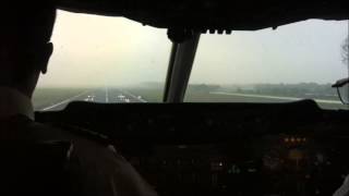 Biman DC10 Cockpit Landing [upl. by Katz172]