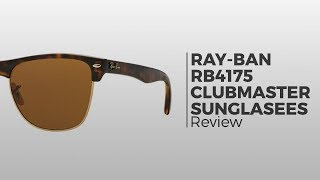 RayBan RB4175 Clubmaster Oversized Sunglasses Review [upl. by Robinson]