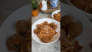 Meatballs foodshorts cooking youtubeshorts food foodie [upl. by Aicilaf706]