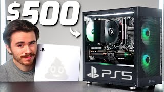 PS5 or Build a PC 👑 BEST 500 Gaming PC Build Guide 2024 [upl. by Timotheus]