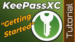 Getting Started w KeePassXC [upl. by Dirfliw]