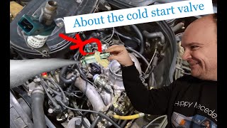 Mercedes KeJetronic  The cold start valve and its issues [upl. by Alphard]