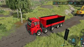 Fs22 Felsbrunn  Forestry and Construction  Part 03 [upl. by Selene222]