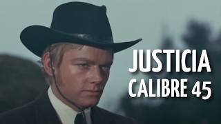 Justicia calibre 45 🐎 Película del Oeste Completa en Español  Peter Lee Lawrence 1967 [upl. by Valdis]