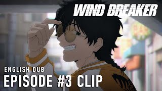 WIND BREAKER  Episode 3 Clip English dub [upl. by Ahsatel]