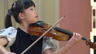 CHLOE CHUA  Menuhin Competition 2018 Junior semifinals [upl. by Uriiah]