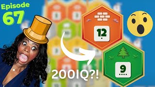 Catan Pro Makes A 200IQ Placement Play [upl. by Imer]