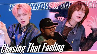 TXT Chasing That Feeling STUDIO CHOOM REACTION  KINGS EATING AS THEY SHOULD 👑 [upl. by Salocin]