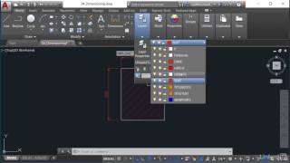 AutoCAD Tutorial  DIM Command [upl. by Anella274]