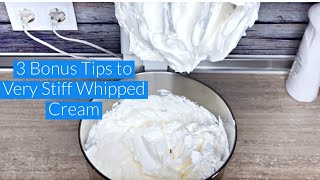 STABILIZED WHIPPED CREAM WITHOUT GELATIN [upl. by Four]