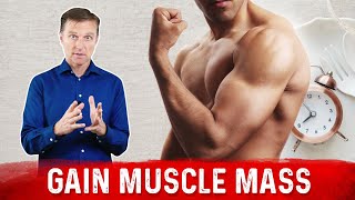 Intermittent Fasting and Muscle Mass Gain – DrBerg [upl. by Air]