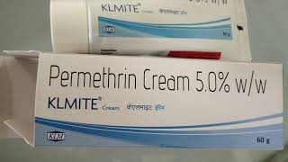 KLMITE cream  Permethrin Cream 50  ww  KLMITE Cream Uses benefits Review in hindi klmite cream [upl. by Maude]