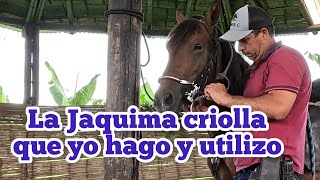 HABLANDO DE LA JAQUIMA CRIOLLA QUE YO UTILIZO Y HAGO [upl. by Aisyle]