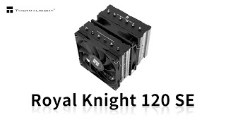 THERMALRIGHT Royal Knight 120 SE CPU Cooler Install Guide for LGA17001851 AMD AM4 AM5 [upl. by Niels]